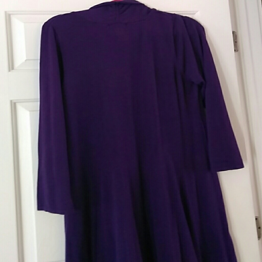 Purple xl dress